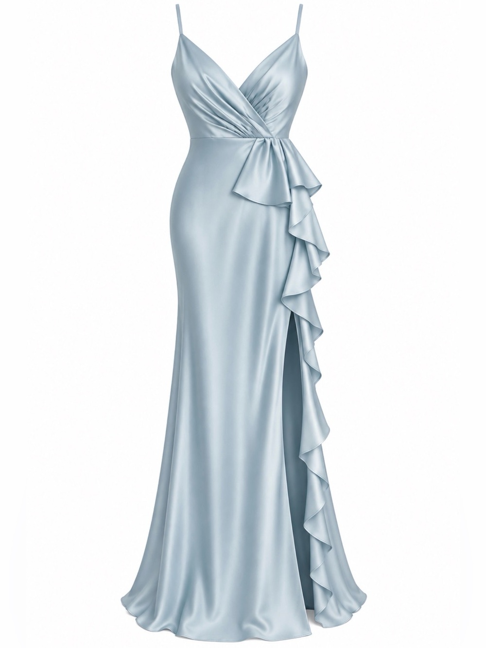 MACDUGGAL $395msrp evening gown LIGHT BLUE SIZE 2